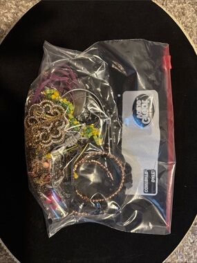 Assorted Women's Jewelry Lot - Yellow, Gold, Pink, Green Accents